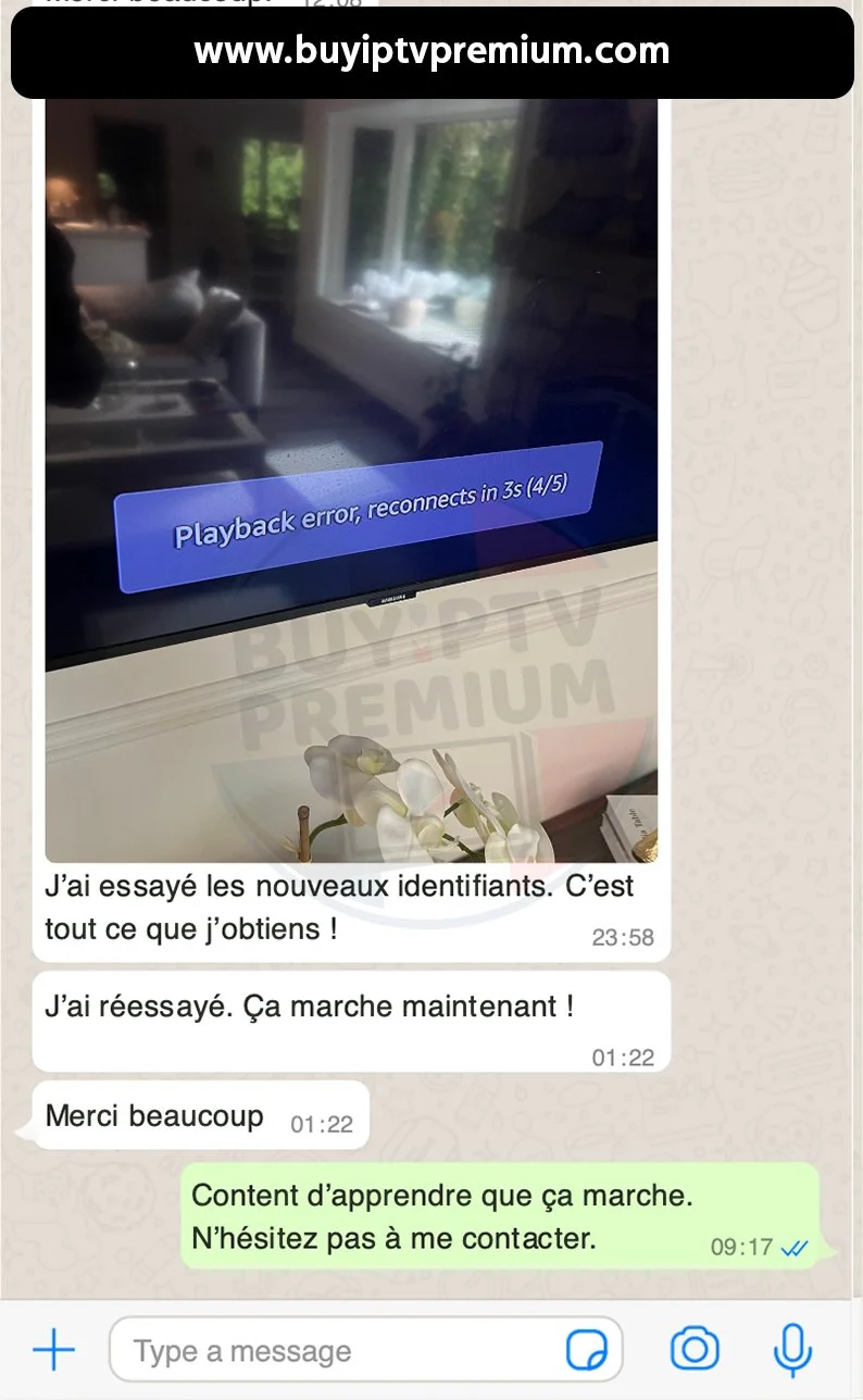 Avis client 3 abonnement IPTV premium